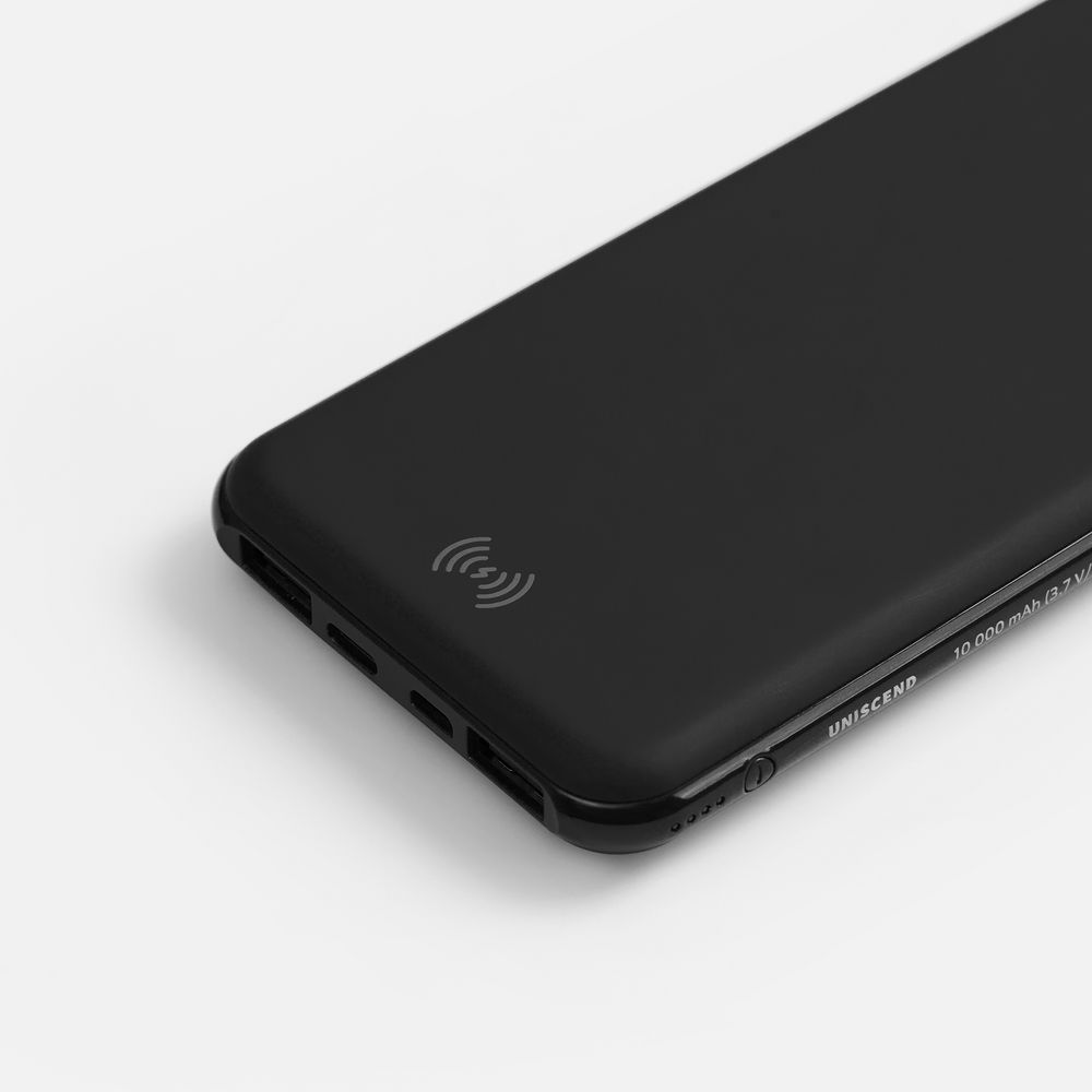 Аккумулятор с беспроводной зарядкой All Day Wireless, 10 000 мАч