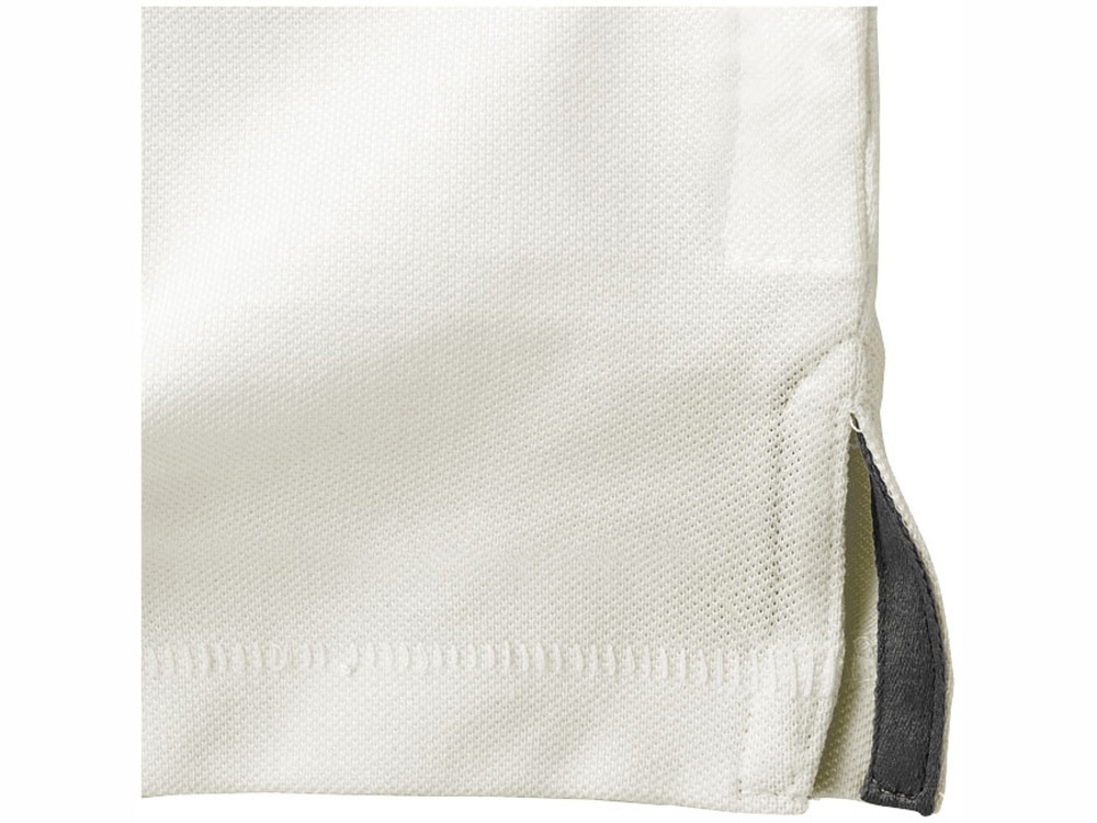 Calgary мужская футболка-поло с коротким рукавом, св. серый