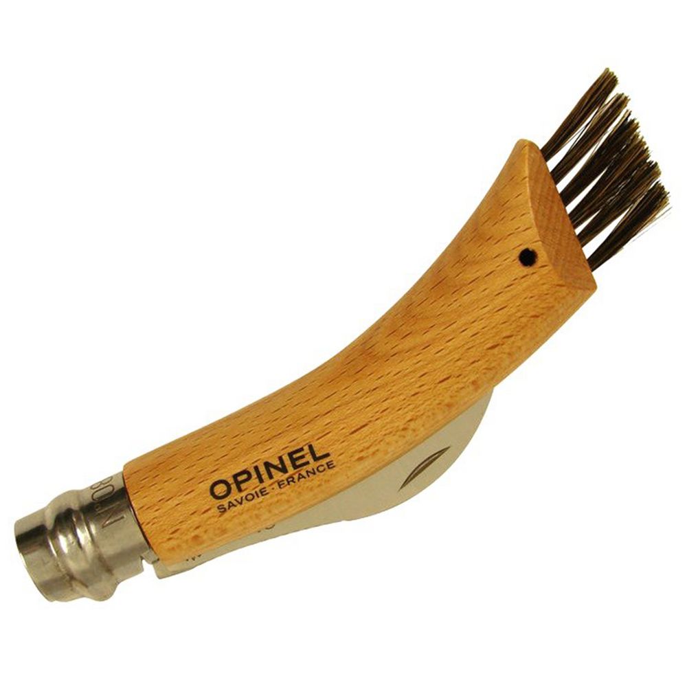Нож грибника Opinel No 8 — пример нанесения логотипа (Opinel) | Print Logo