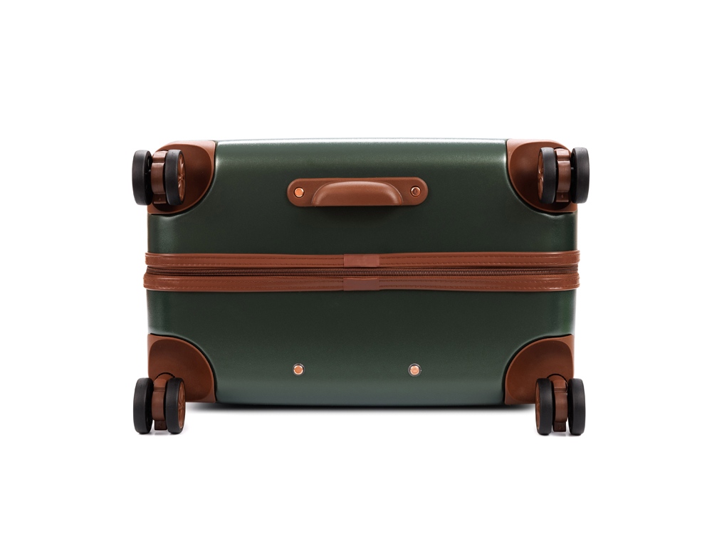 Чемодан BUGATTI АМЕЛИЯ | AMELIA, зеленый, поликарбонат / АБС-пластик, 50х29х76 см, 85 л
