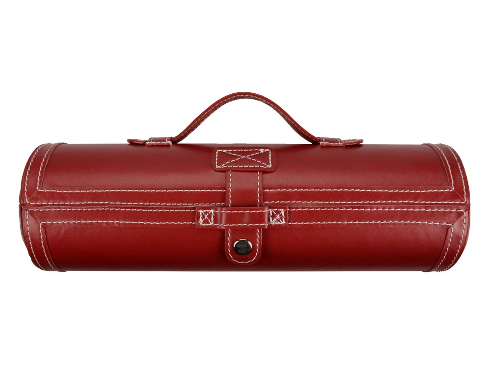 Набор для чистки обуви Сапфир, красный