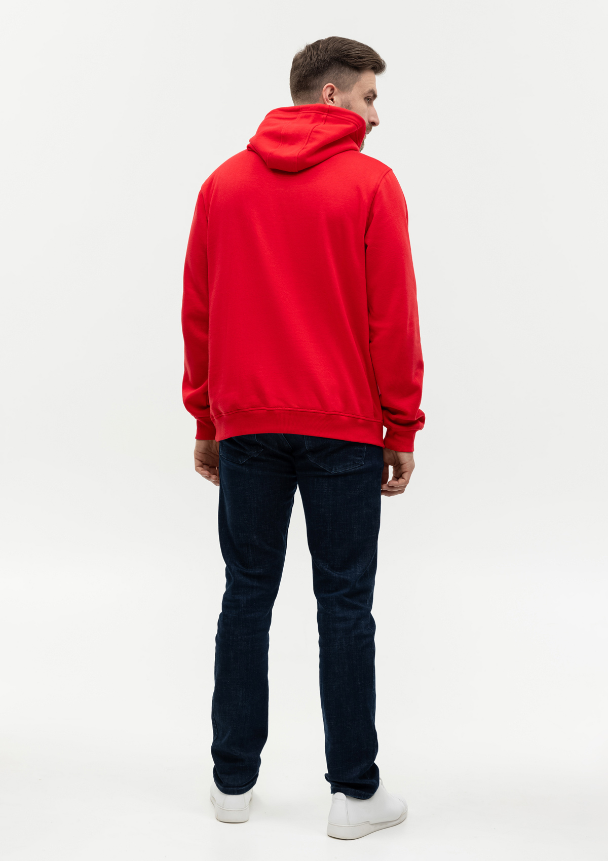 Худи унисекс STAN футер с начёсом 260, 20, Красный,  (14)  (44/XS)