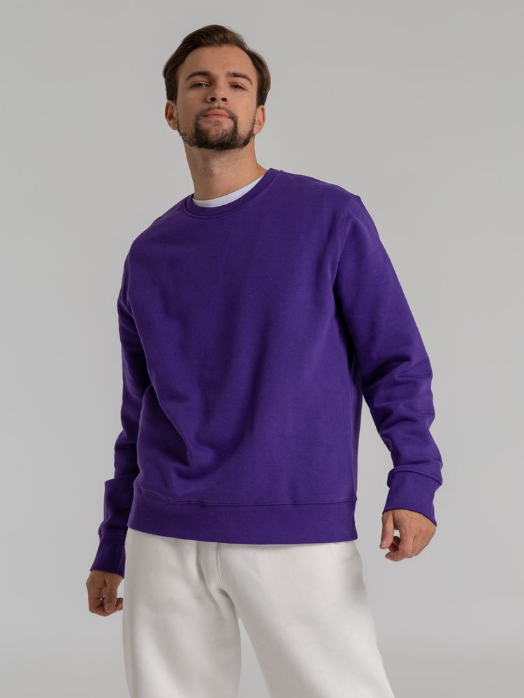 Свитшот унисекс King, фиолетовый, размер XL