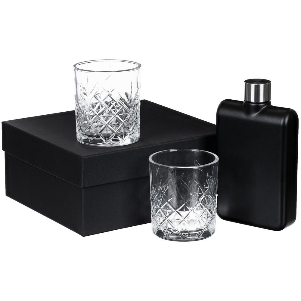 Набор Midnight Blues для виски с логотипом сделано в России | Print Logo