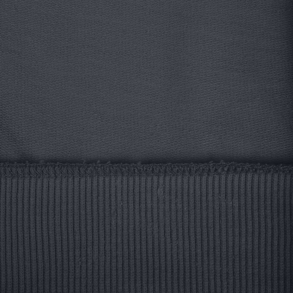 Толстовка на молнии с капюшоном Siverga 2.0, темно-серая (графит), размер M