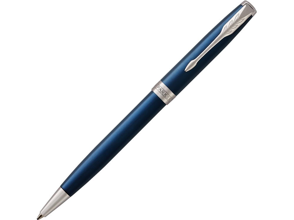 Ручка шариковая Parker Sonnet Core Subtle Blue CT с логотипом Parker | Print Logo