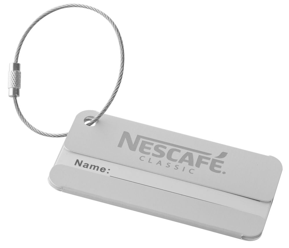 Бирка для багажа Aluminum фото на сайте  Print Logo.