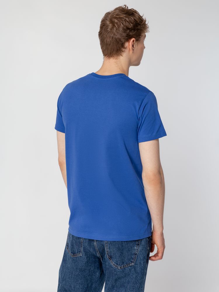 Футболка унисекс T-bolka 160, ярко-синяя, размер 4XL