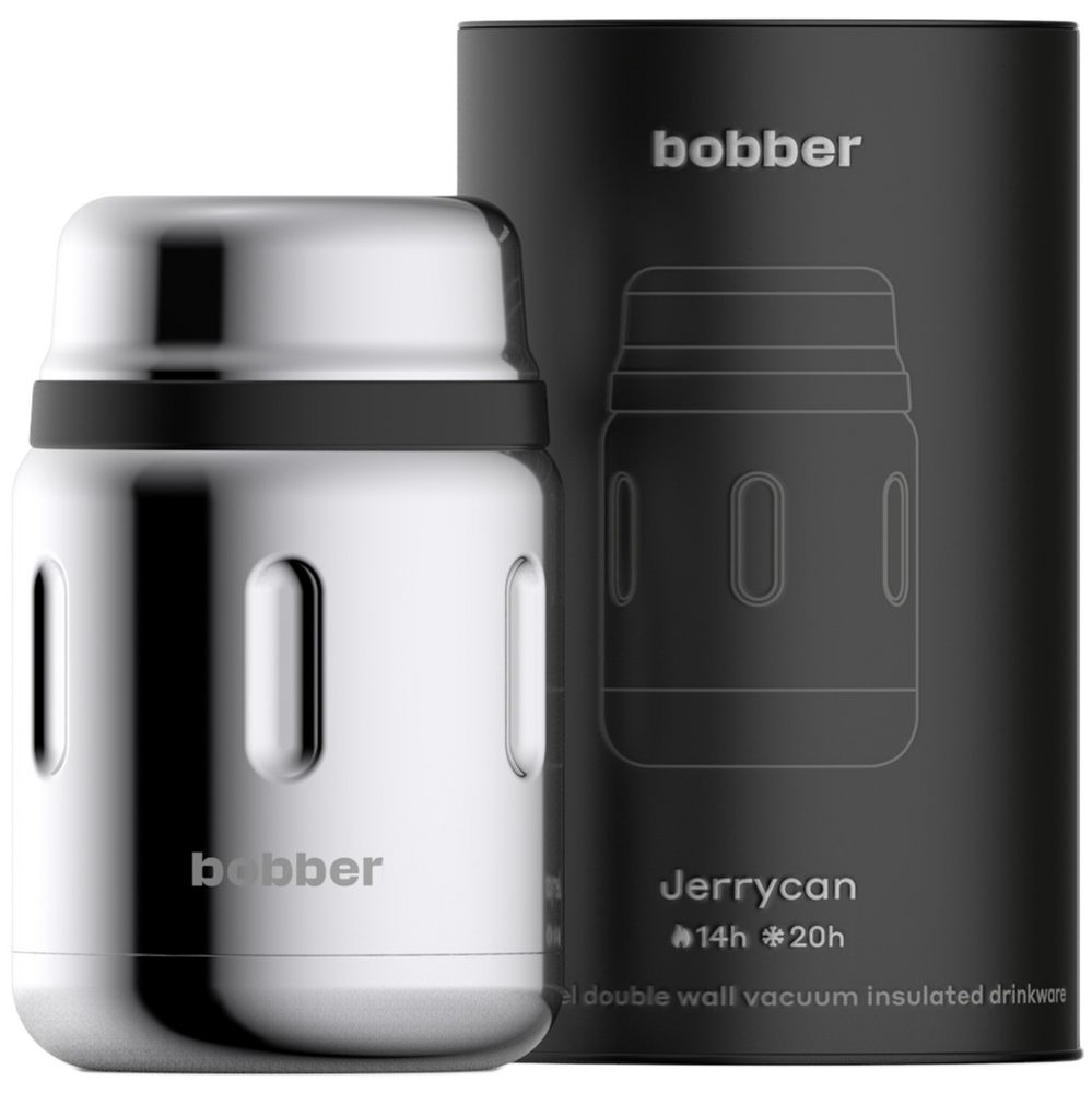 Термос для еды Jerrycan 700, вакуумный фото на сайте Print Logo.