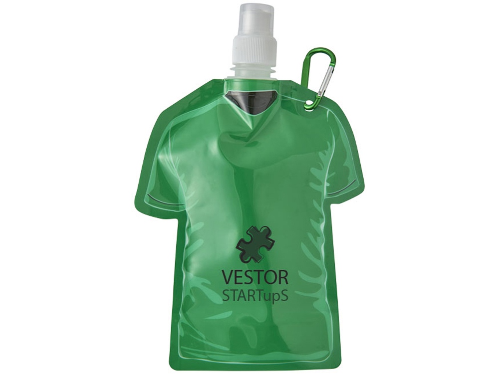 Емкость для воды в виде футболки Goal, зеленый