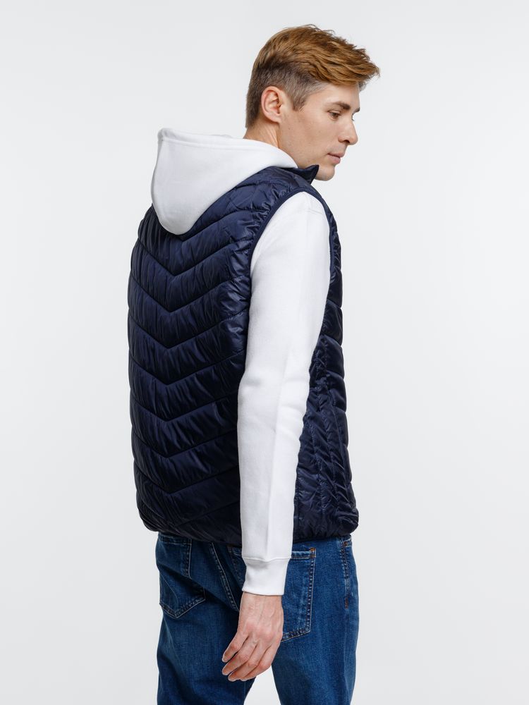 Жилет с подогревом Thermalli Valmorel, темно-синий, размер 4XL