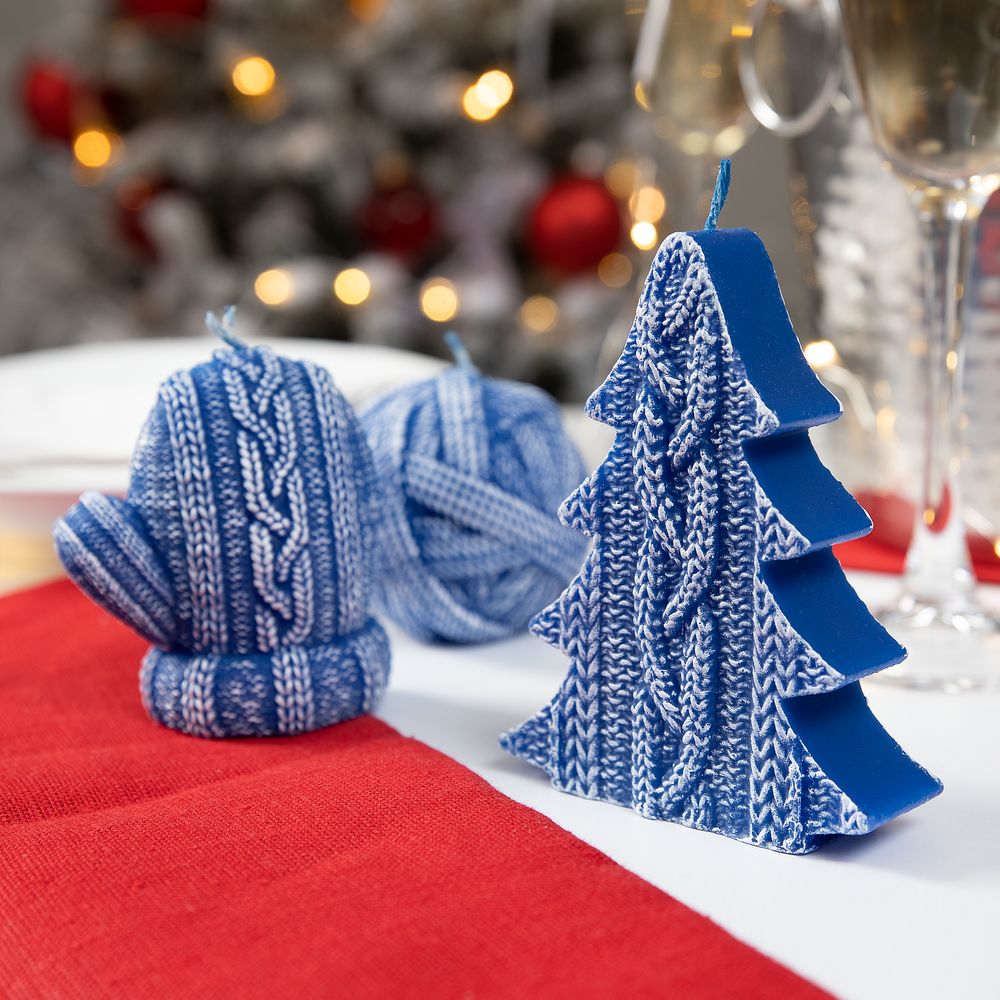 Свеча Kniteam, варежка