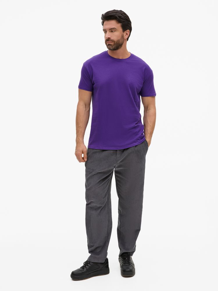 Футболка Imperial 190, темно-фиолетовая, размер 3XL