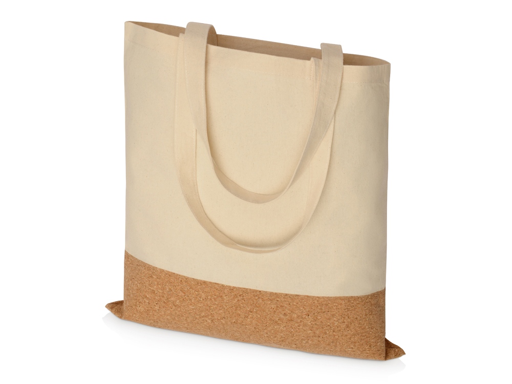 Сумка из хлопка и пробки, 175 г/м2 с логотипом  | Print Logo