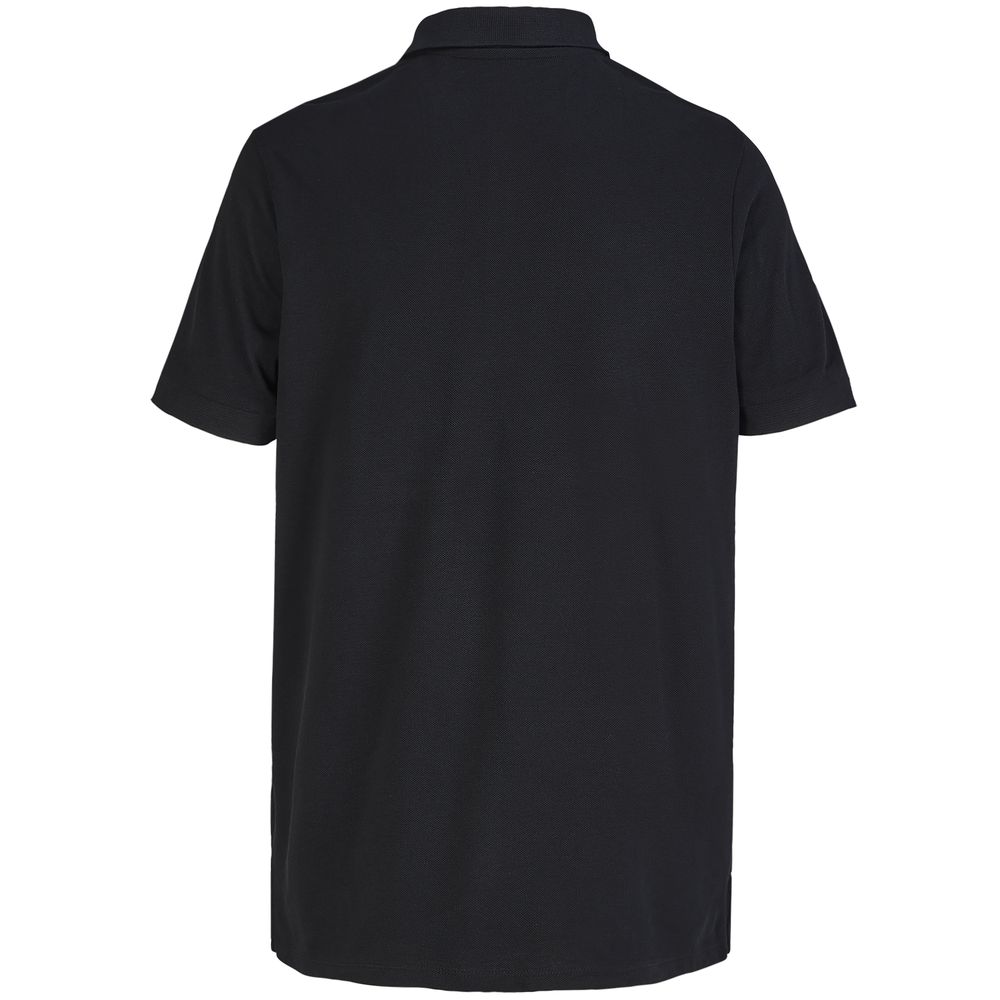 Рубашка поло унисекс Pacific, черная, размер 3XL