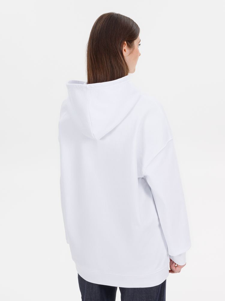 Худи оверсайз унисекс Outshine, белое, размер M/L