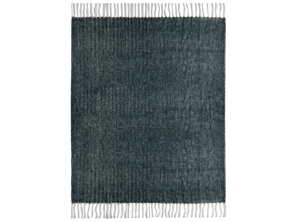 Плед Warmy с шерстью, темно-синий