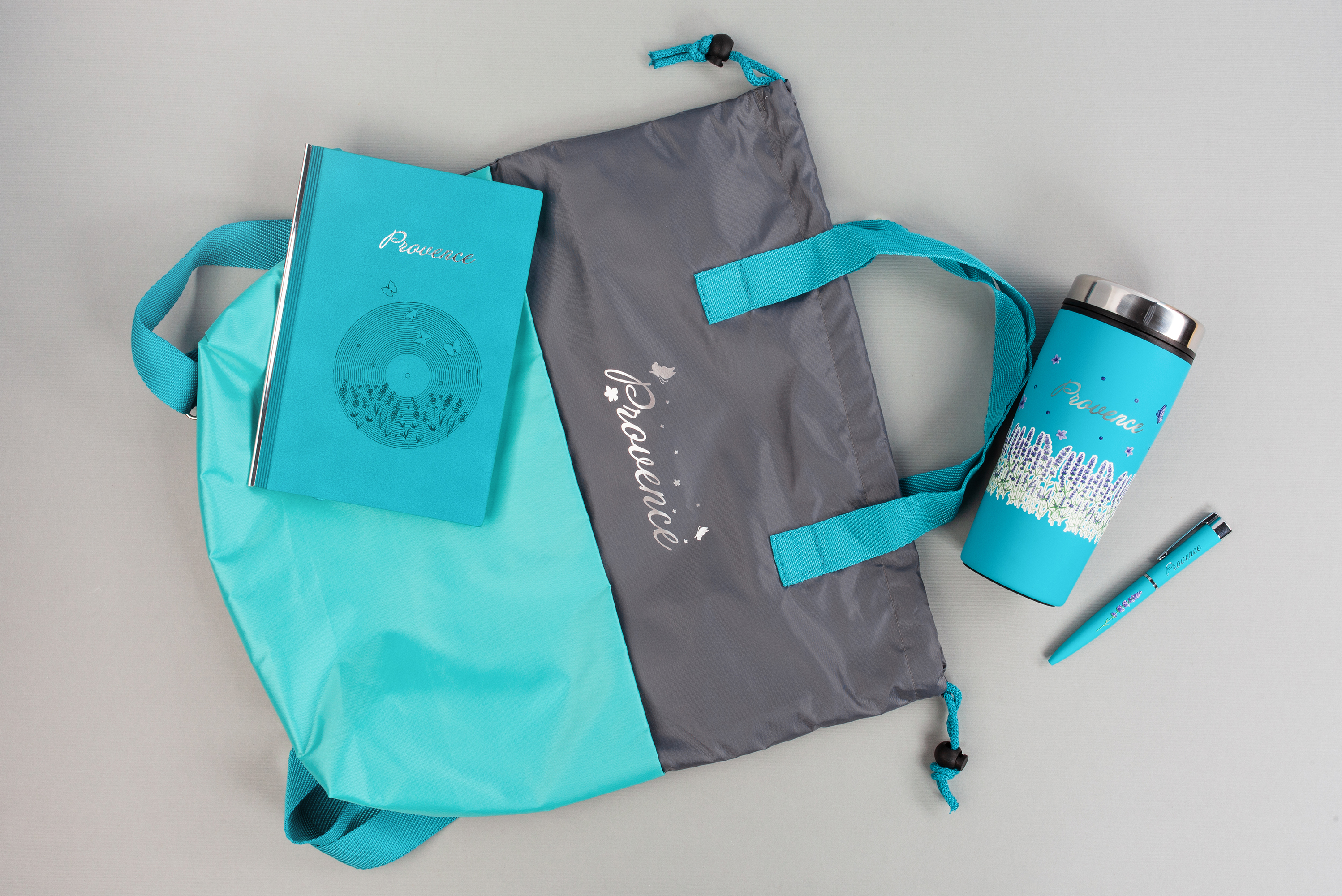 Термостакан "Европа" 500 мл, покрытие soft touch, фиолетовый