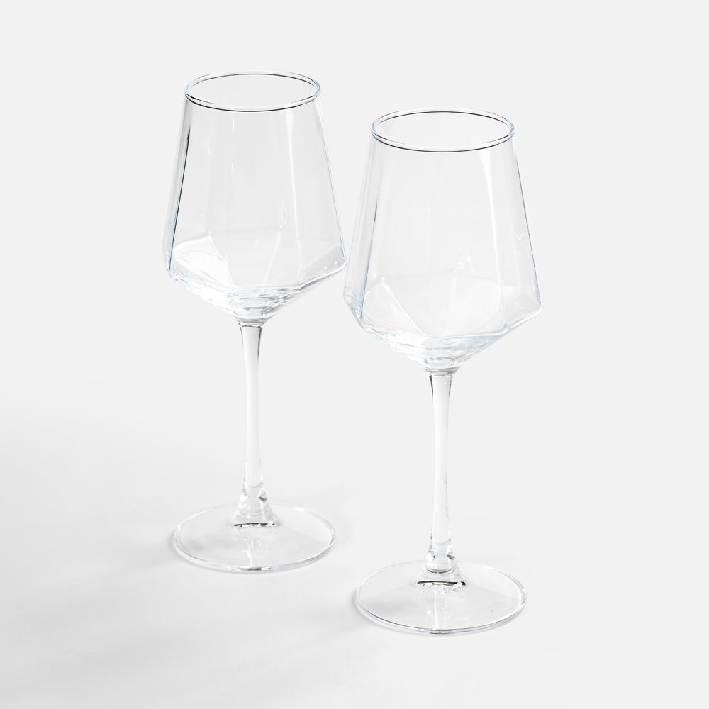 Набор из 2 бокалов для вина Fasetti фото на сайте Print Logo.