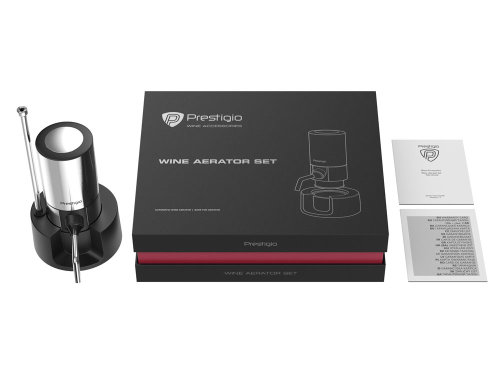 Автоматический аэратор-диспенсер для вина Prestigio