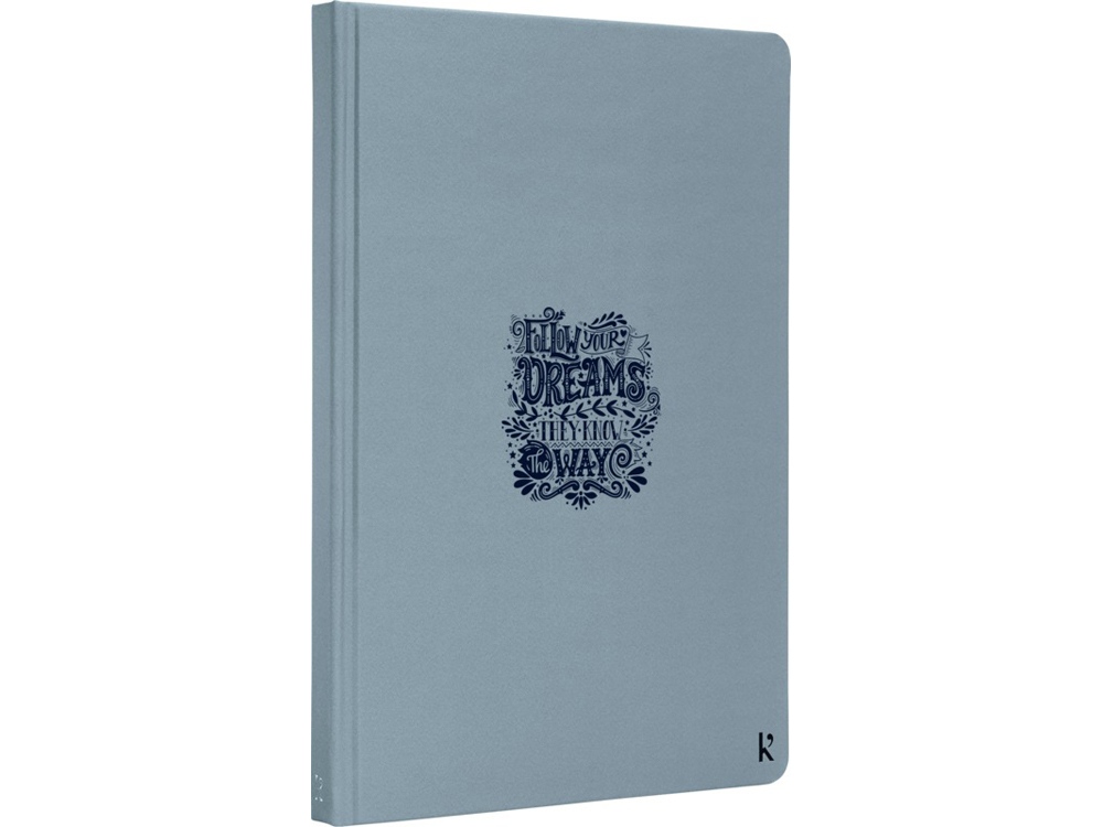 Еженедельник Karst в твердом переплете формата A5, синий