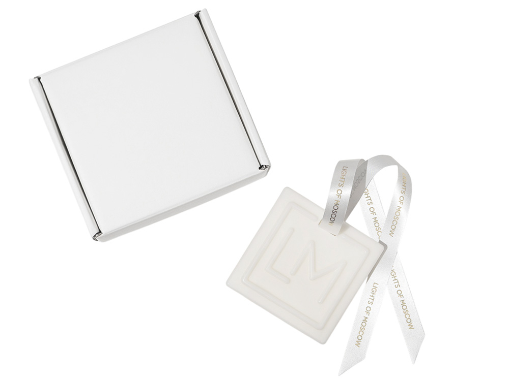 Ароматическое саше, манго и бергамот с логотипом Lights of Moscow | Print Logo