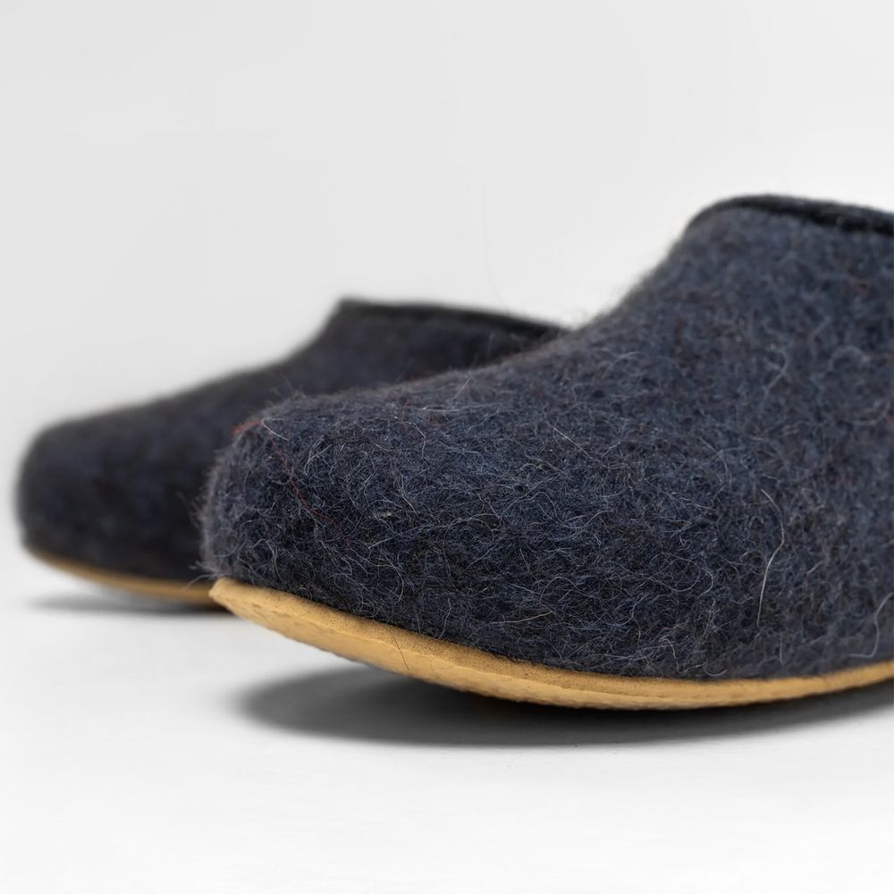 Домашние валенки Cant, темно-синие (клякса), размер 42