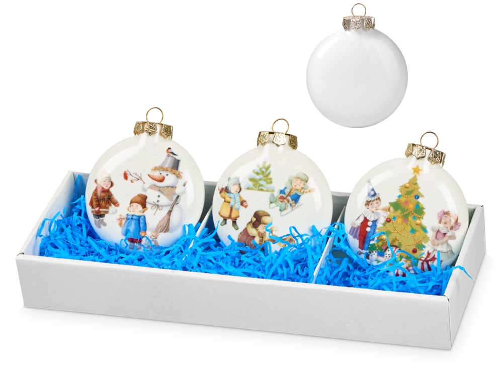 Набор игрушек с индивидуальным дизайном, 3 шт с логотипом  | Print Logo