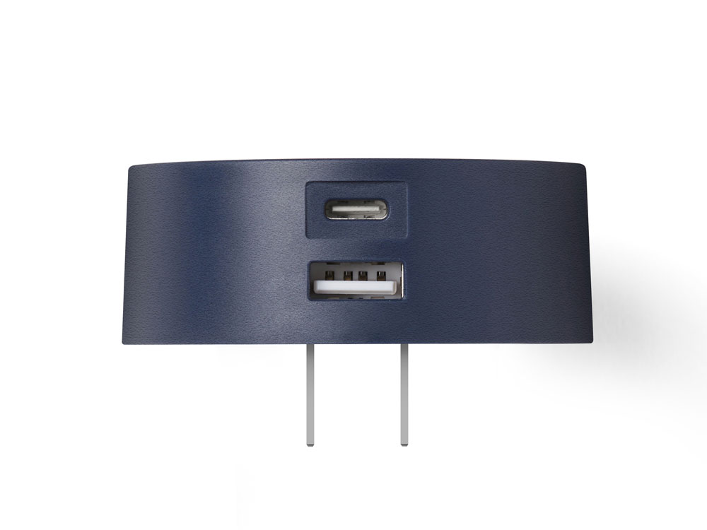 Адаптер питания USB Poweron, темно-синий