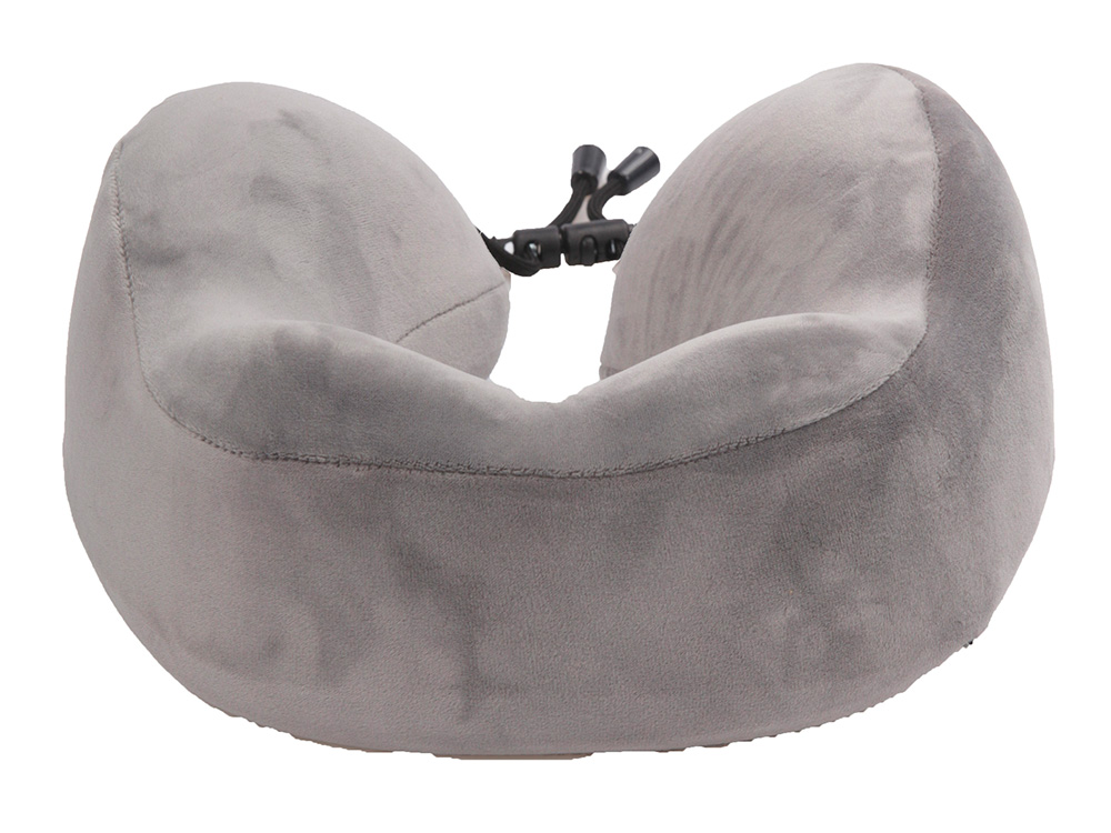 Подушка для путешествий с эффектом памяти Мемо Bluewinder Grey