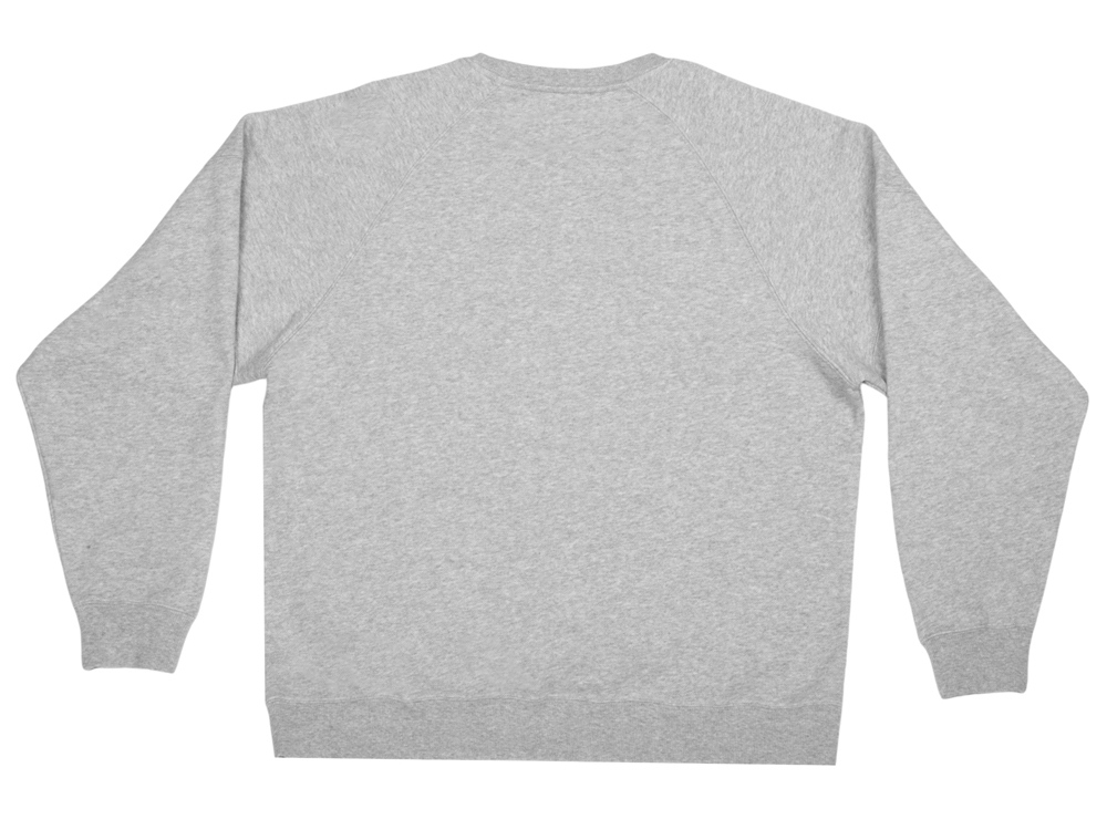 Свитшот Paris, унисекс, серый меланж