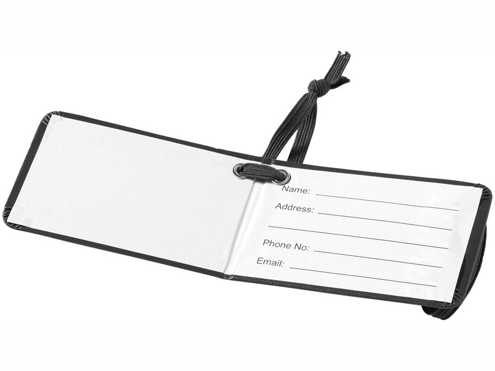 Багажная бирка Tripz, черный