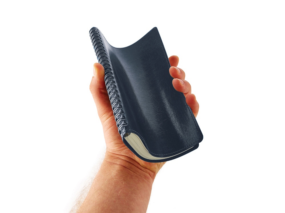 Ежедневник А5 недатированный Milano, темно-синий (Р)