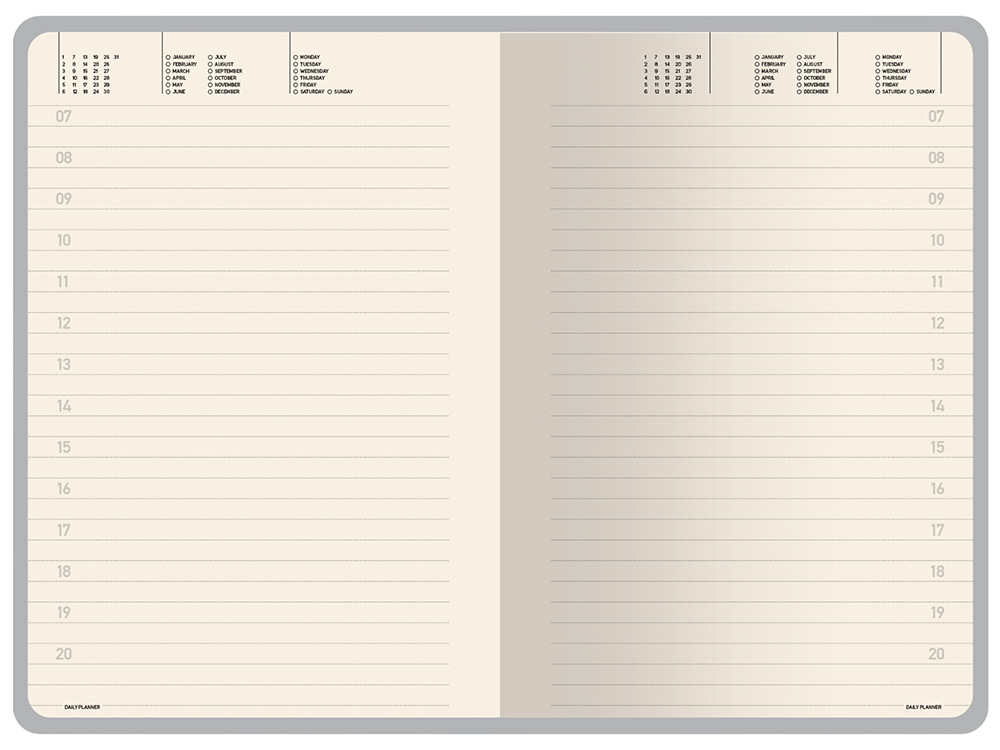 Ежедневник недатированный А5 Megapolis Color Flex New, бордовый