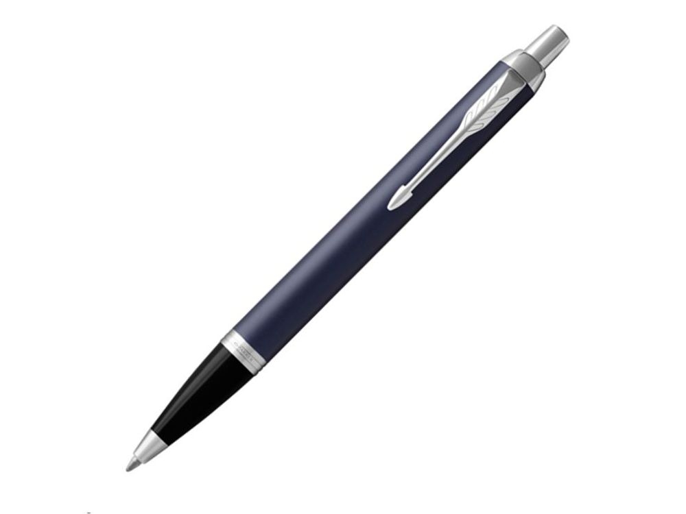 Ручка шариковая Parker IM Core Blue CT с логотипом Parker | Print Logo