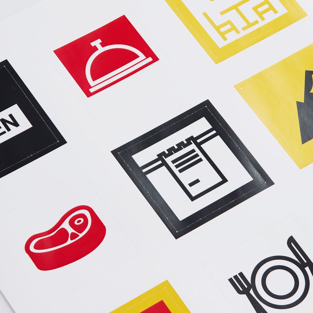 Стикерпак бумажный Industry