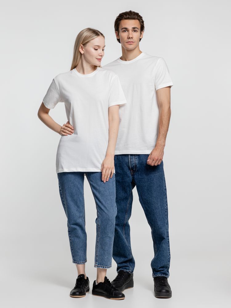 Футболка T-Bolka 160, белая (теплый оттенок), размер 5XL