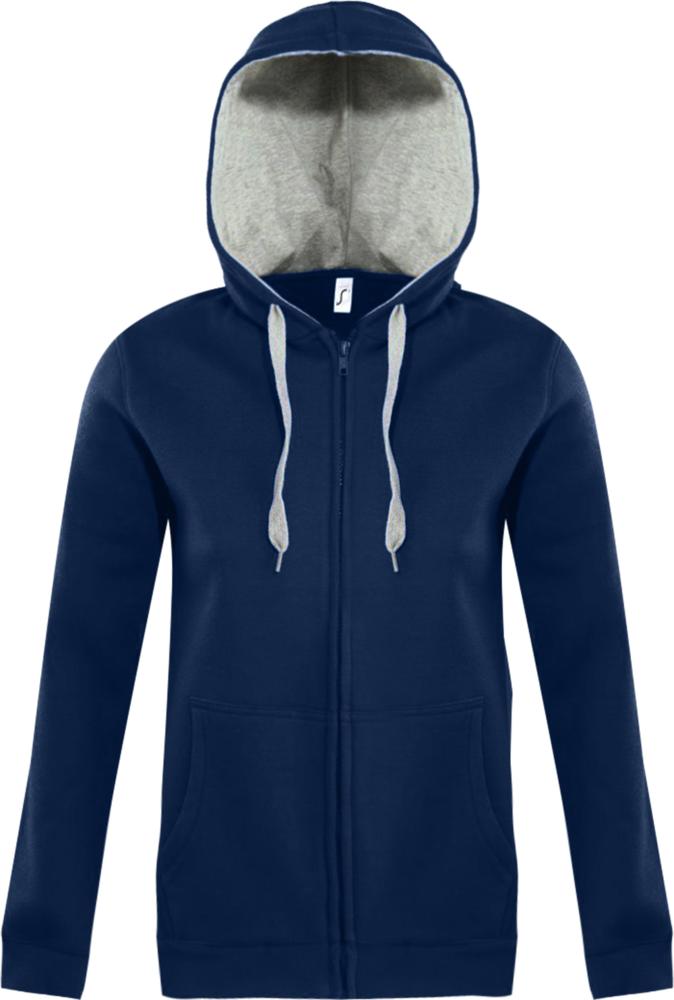 Толстовка женская Soul Women 280 белая с логотипом Sol's | Print Logo