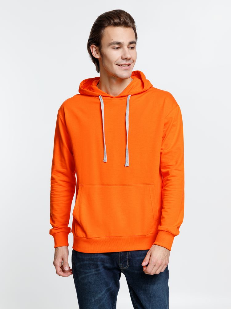 Толстовка с капюшоном Kirenga, оранжевая, размер M