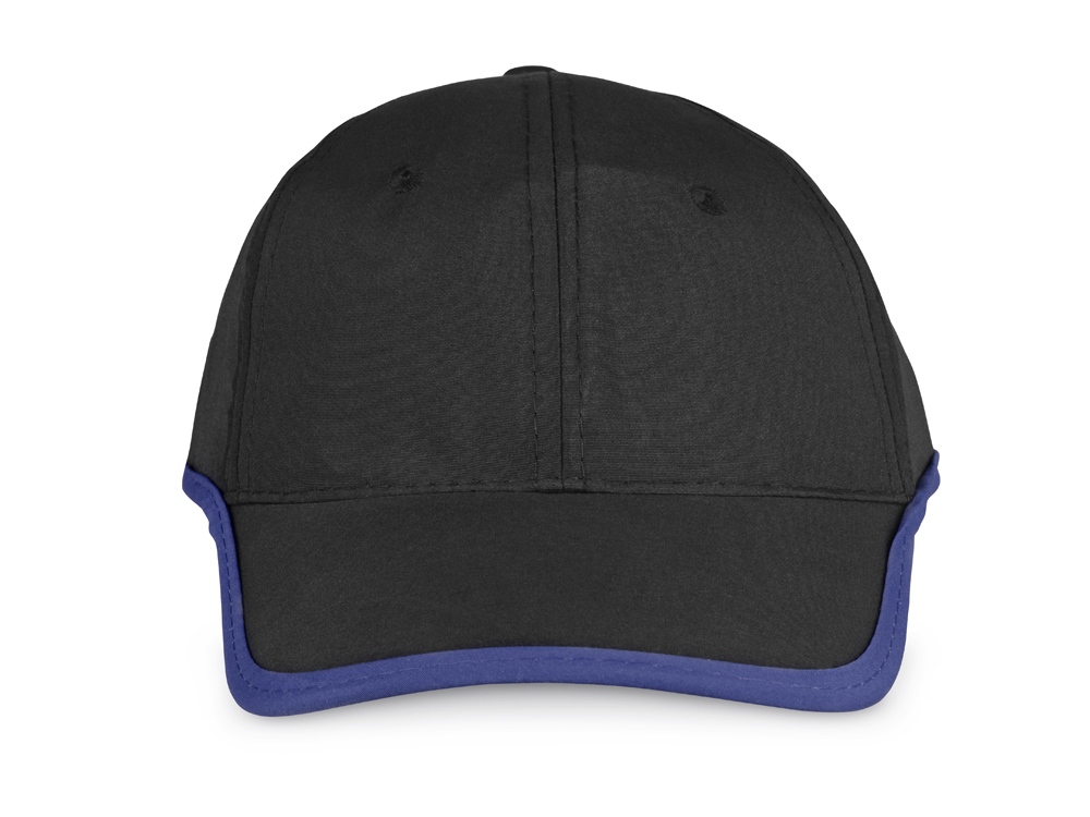 Бейсболка Solo, черный/синий