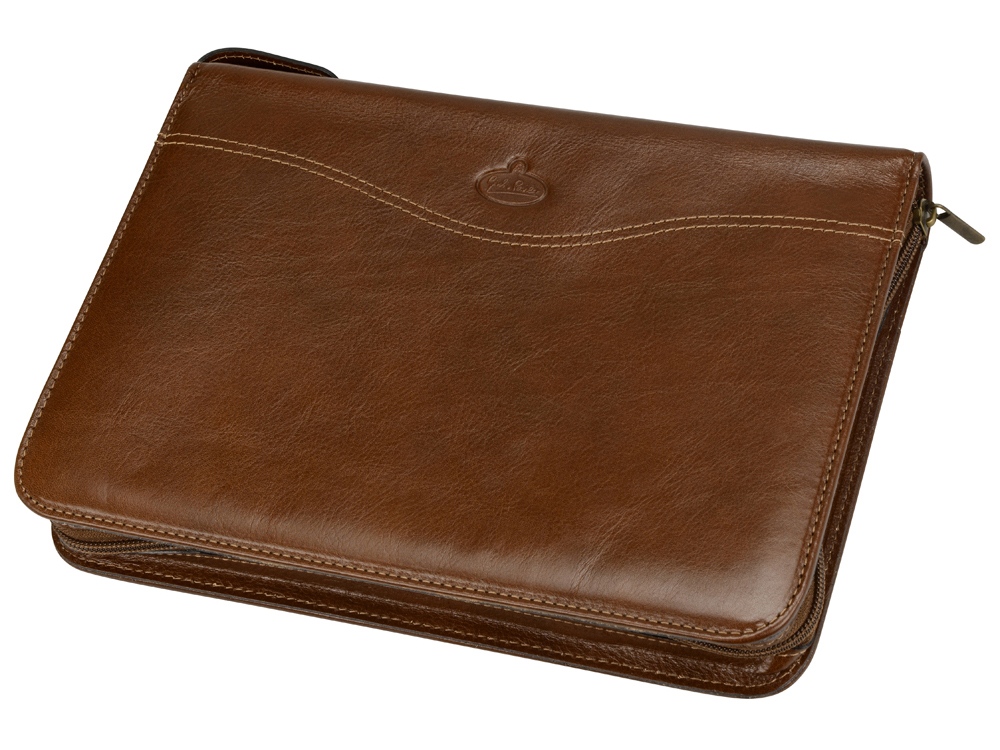 Папка на молнии Первое лицо с логотипом Giulio Barсa | Print Logo