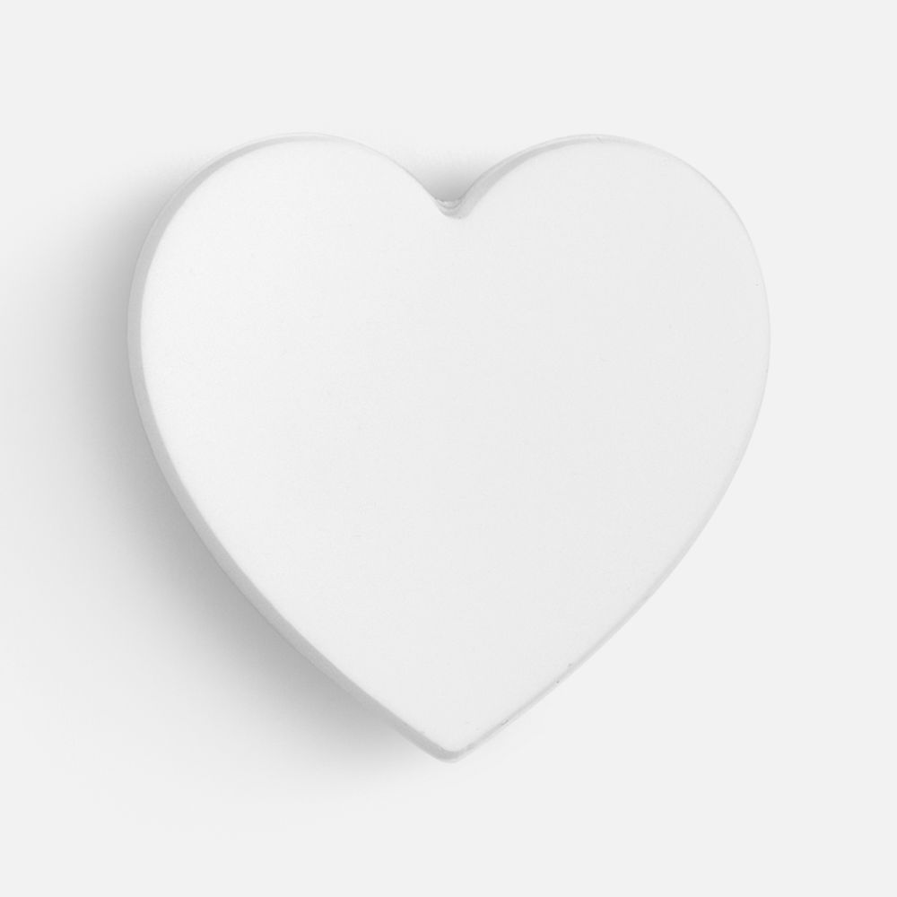 Джибитс из ПВХ «Сердце» с логотипом  | Print Logo