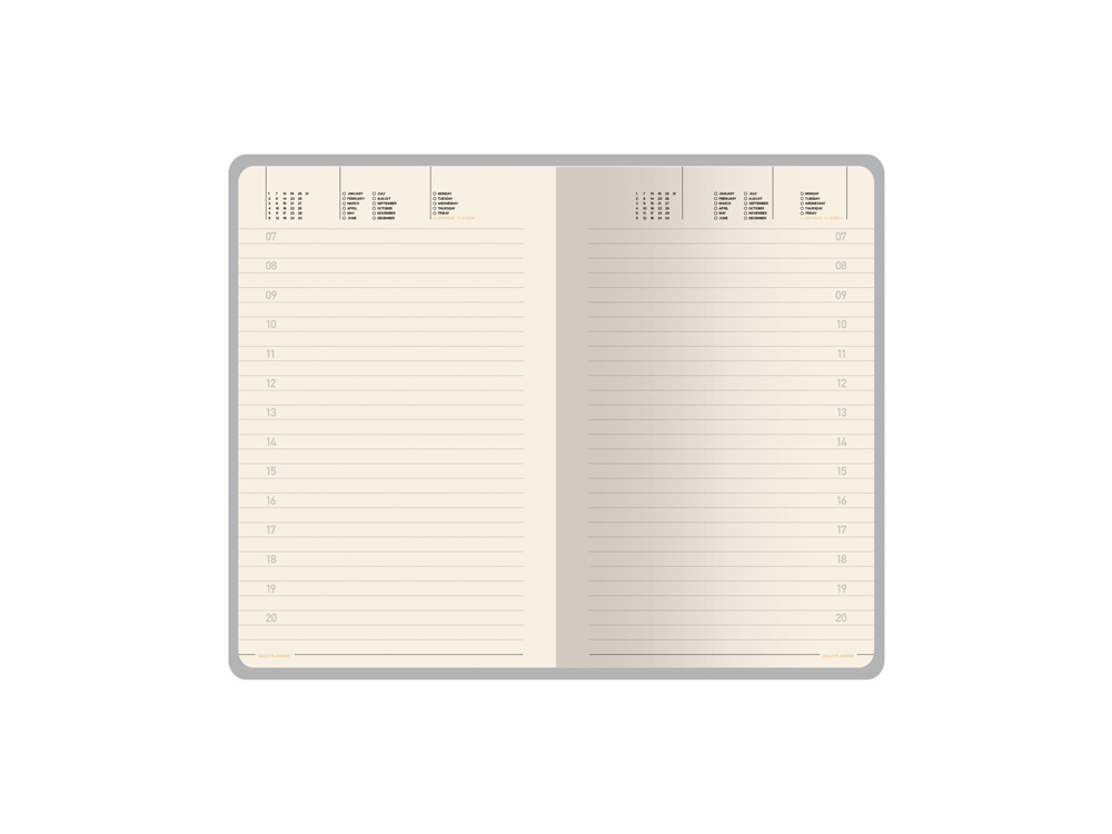 Ежедневник недатированный А5 Megapolis flex smart, зеленый