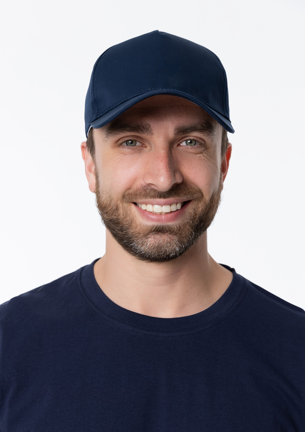 Бейсболка STAN 5 клиньев хлопок 150, 13, Тёмно-синий,  (46)  (56-58/ONE SIZE)