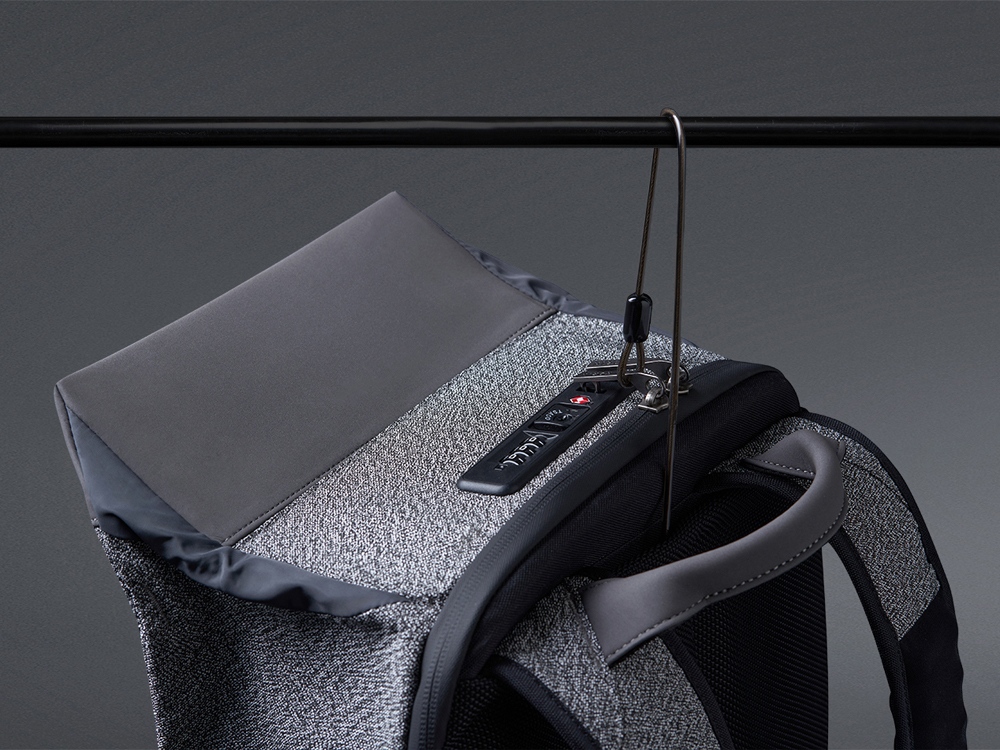 Антикражный рюкзак SnapPack для ноутбука 16, серый