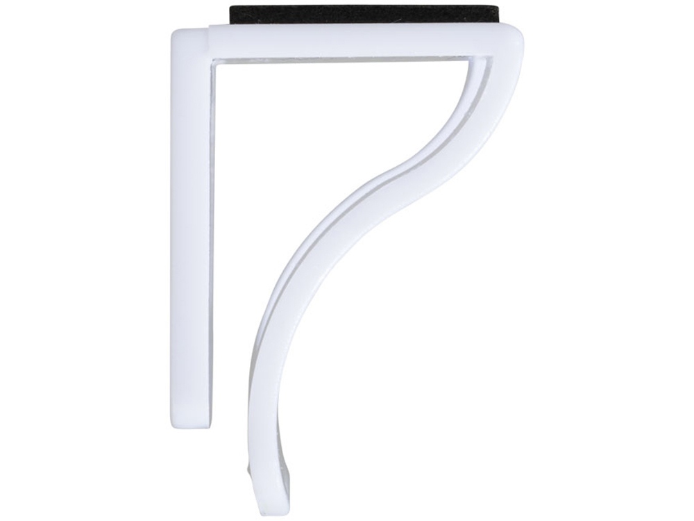 Блокировщик камеры с мягкой стороной, предназначенной для очистки монитора, белый