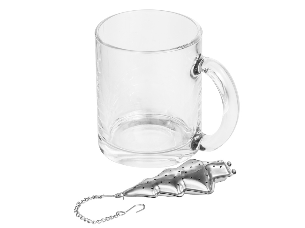 Набор Tea: кружка и ситечко для чая с логотипом  | Print Logo