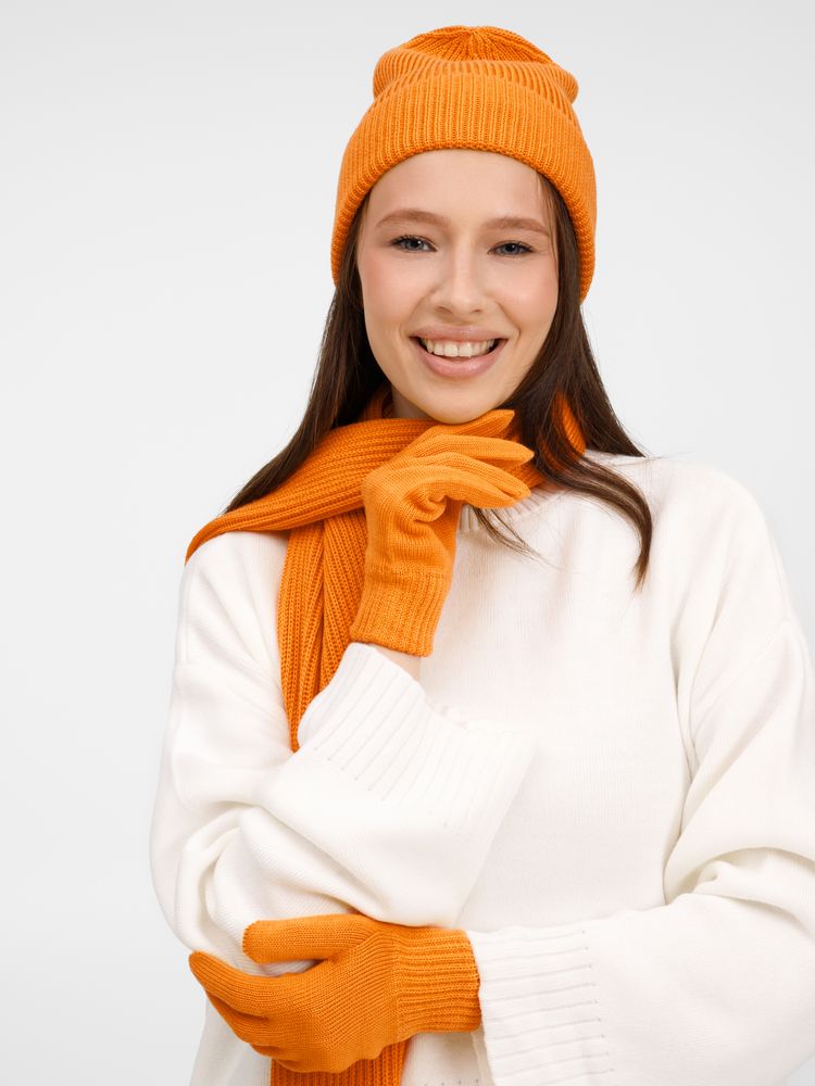 Перчатки Nobilis Mono, оранжевые (абрикос), размер S/M