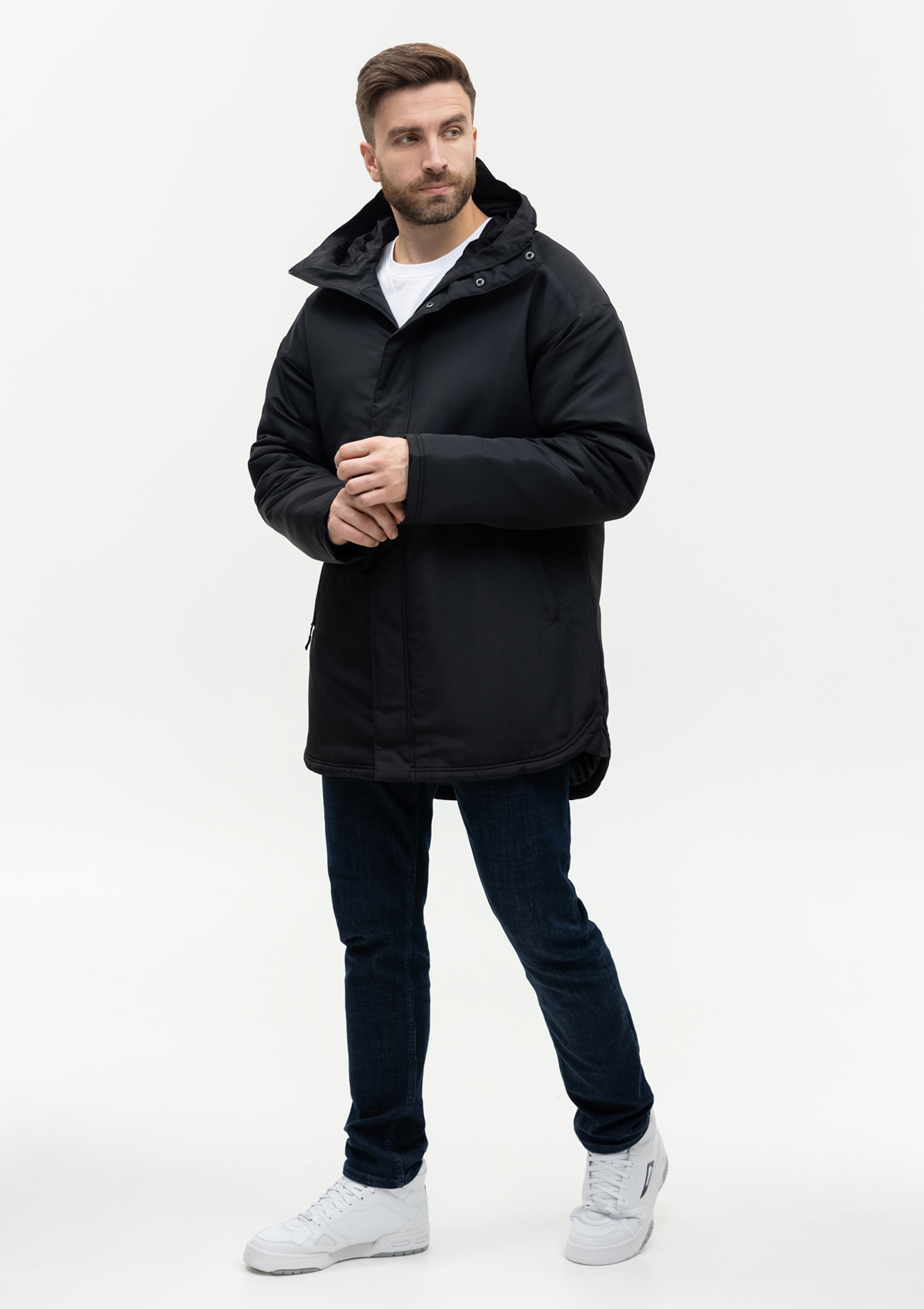 Куртка утепленная мужская STAN, 180,73, Чёрный,  (20)  (50/L)