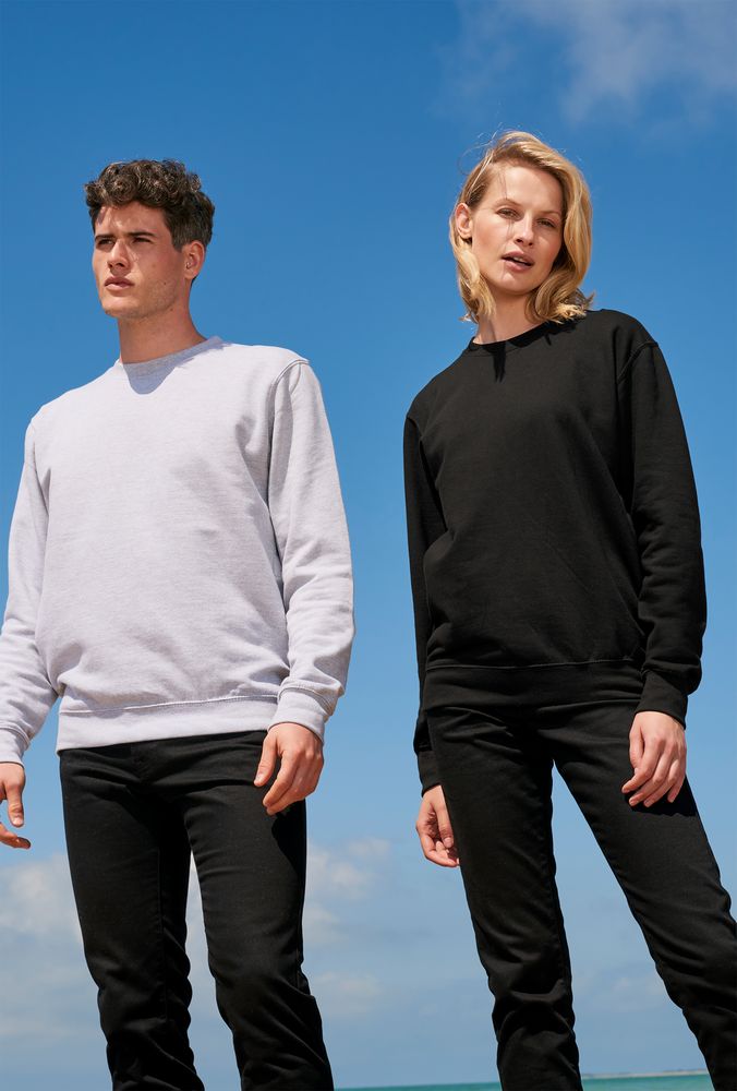 Свитшот унисекс Columbia, сиреневый, размер L